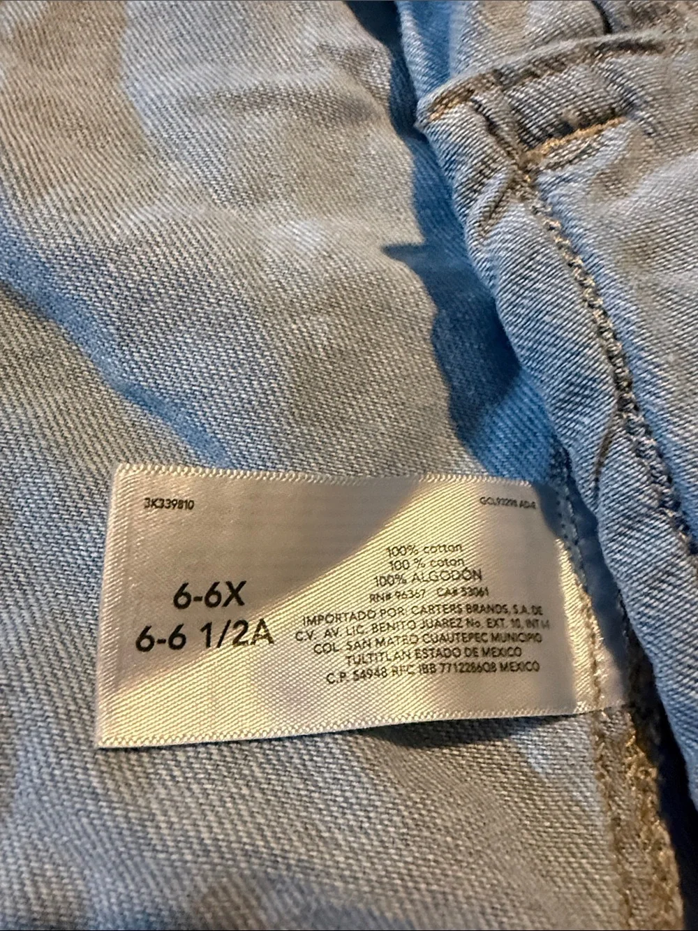 OshKosh B'gosh Light Blue Denim Vest